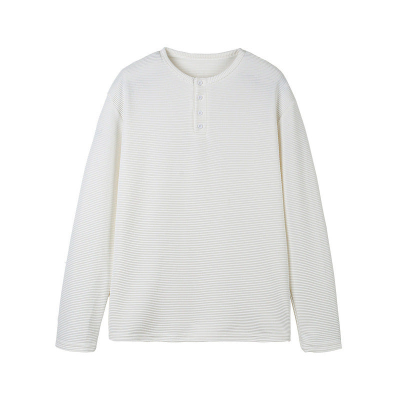 Unisex Thermisches Henley‑Shirt mit Waffelstruktur und langer Arm Nord Taschen