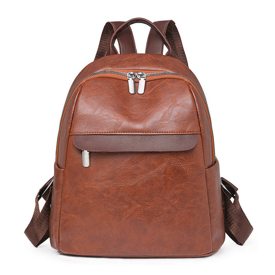 Damen modischer Rucksack mit eleganter Kunstleder-Oberfläche und praktischen Fächern Nord Taschen