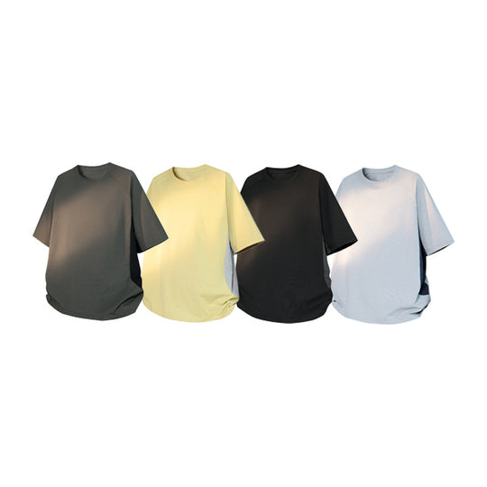 Damen Oversize-T-Shirt mit Raglanärmeln, atmungsaktiven Seiteneinsätzen und Rundhalsausschnitt Nord Taschen