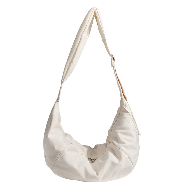 Damen Hobo-Tasche mit sportlichem, strukturlosem Design und abnehmbarem Schulterriemen Nord Taschen