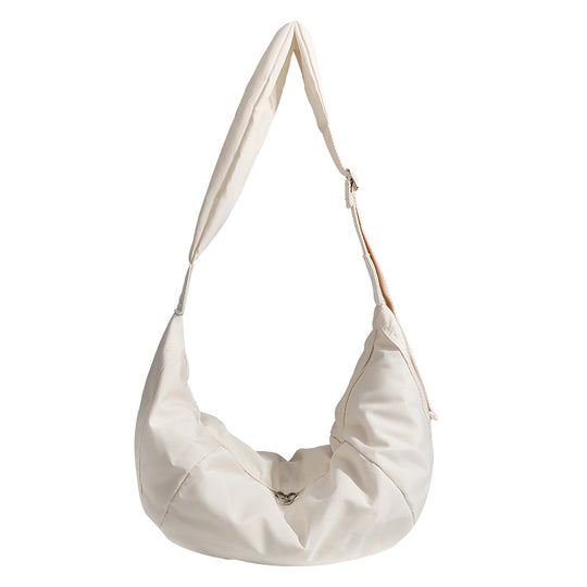 Damen Hobo-Tasche mit sportlichem, strukturlosem Design und abnehmbarem Schulterriemen Nord Taschen