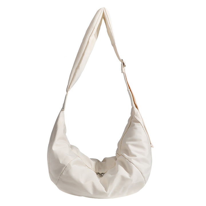 Damen Hobo-Tasche mit sportlichem, strukturlosem Design und abnehmbarem Schulterriemen Nord Taschen