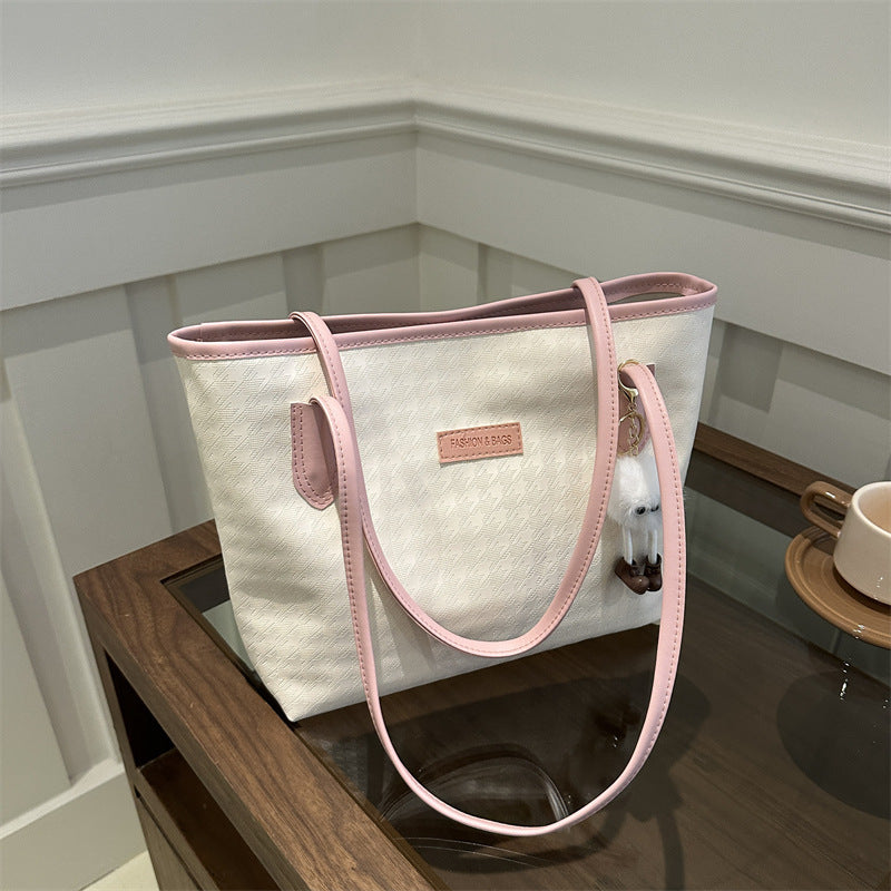 Damen Tragetasche mit verspieltem Kordeldetail Nord Taschen