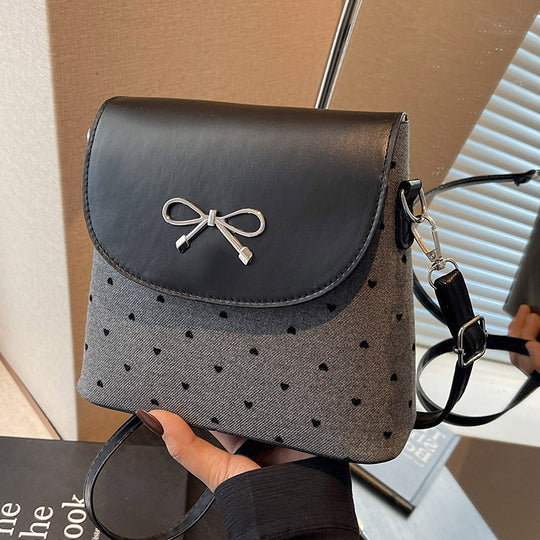 Damen modische Umhängetasche mit Punkten Nord Taschen