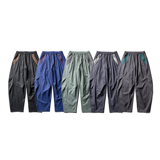 Herren Weite Ripstop-Freizeit-Hose mit elastischem Bund, Reißverschlusstaschen und Knie-Paneelen Nord Taschen