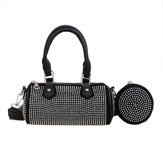 Damen elegante Umhängetasche mit Glitzerdetails Nord Taschen