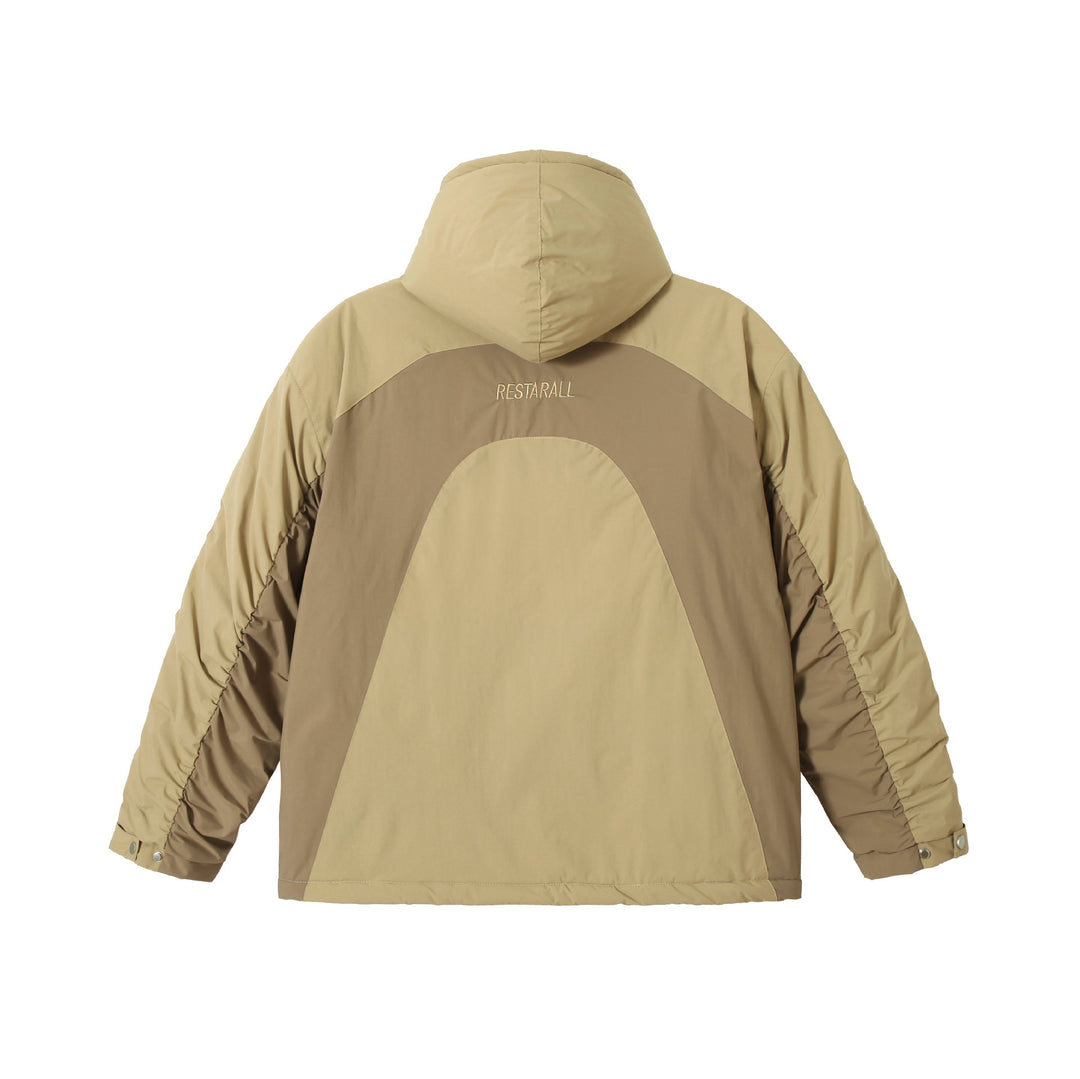 Herren wetterfeste Camouflage-Fieldjacke mit Kapuze, Thermoisolierung und Utility-Details Nord Taschen