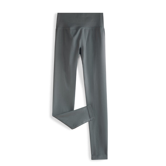 Damen Nahtlose High-Waist Leggings mit breitem Komfortbund Nord Taschen