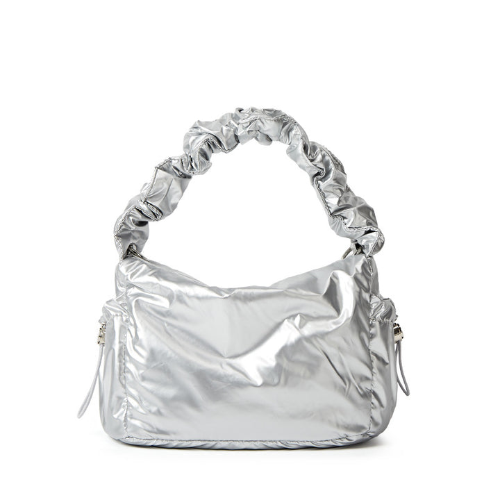 Damen Hobo-Tasche mit innovativem Faltendesign und geschmeidiger Oberfläche Nord Taschen