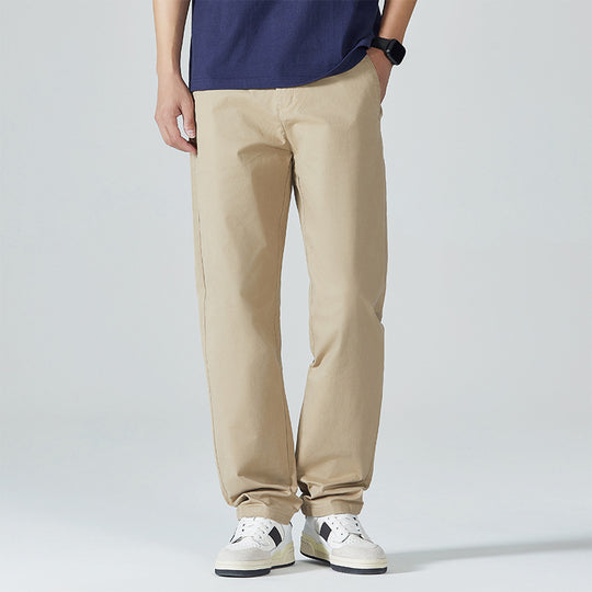 Herren Locker geschnittene Baumwoll-Chino mit Komfortbund und dezentem Stretch Nord Taschen