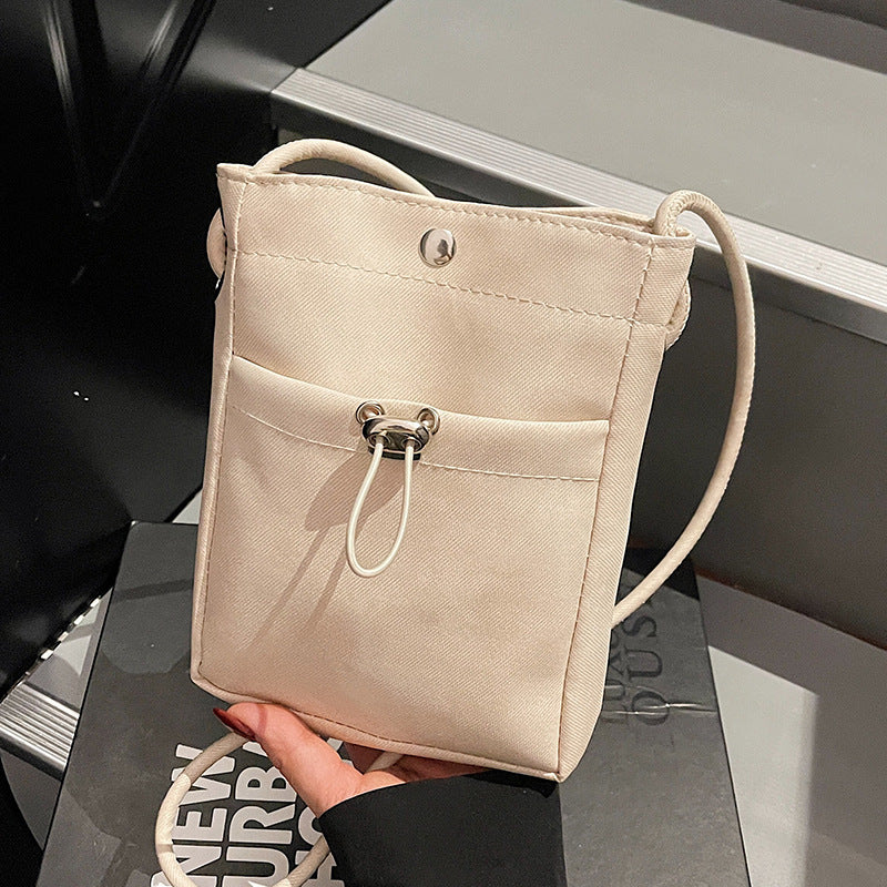 Damen Umhängetasche mit vielseitigem Kordelzug und praktischen Fächern Nord Taschen