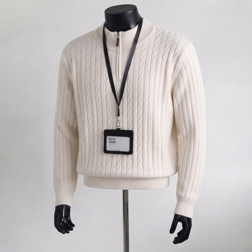 Herren Strickpullover Nord Taschen