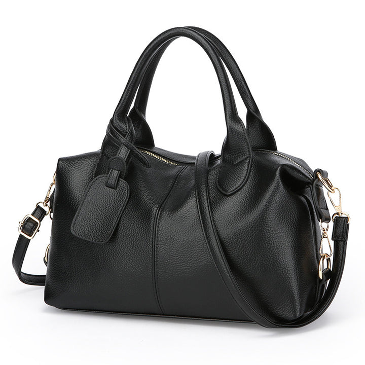 Damen Handtasche aus strukturiertem Kunstleder mit abnehmbarem Schulterriemen Nord Taschen