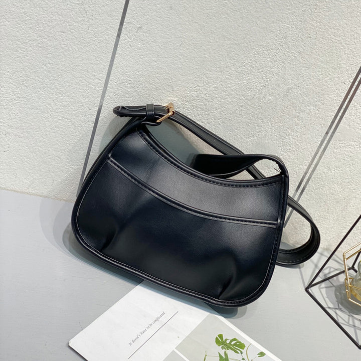 Damen Hobo-Tasche mit eleganten Falten und praktischem Tragegurt Nord Taschen