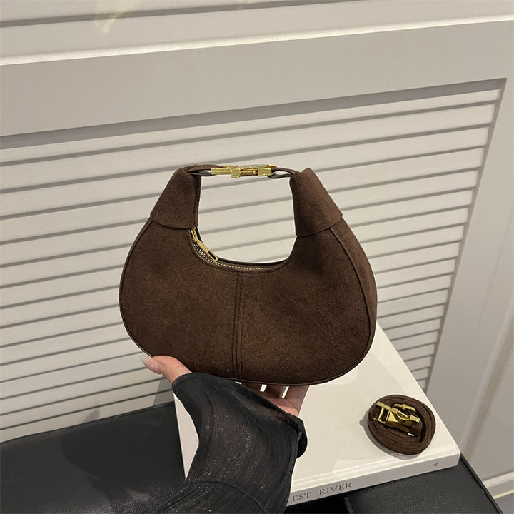Damen Designer-Handtasche mit hochwertigem Veloursleder Nord Taschen