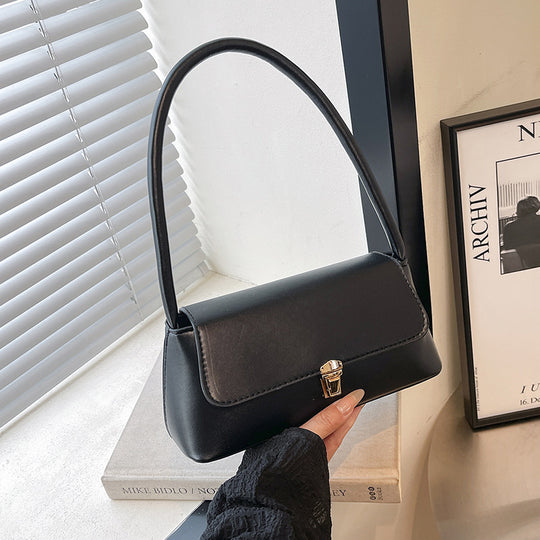 Damen elegante Handtasche mit geschwungenem Henkel Nord Taschen