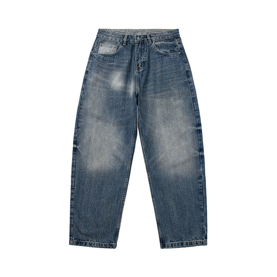 Damen Weite High‑Waist Jeans im Baggy‑Cut Nord Taschen