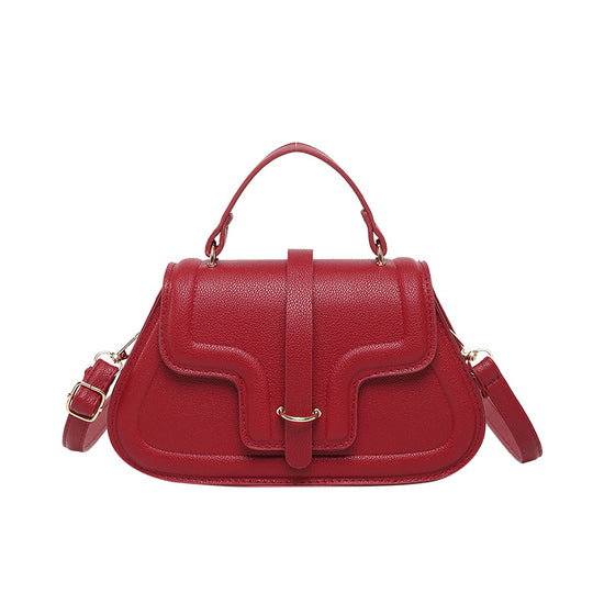 Damen elegante Handtasche mit strukturiertem Design und abnehmbarem Schulterriemen Nord Taschen