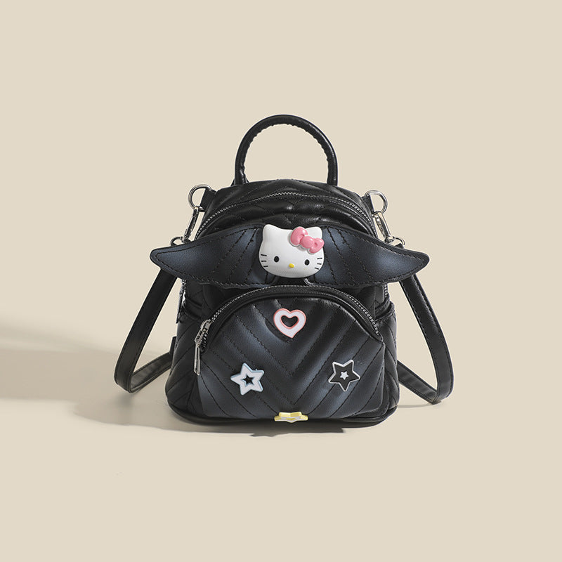 Damen Mini-Rucksacktasche mit verspieltem Hello Kitty Motiv Nord Taschen