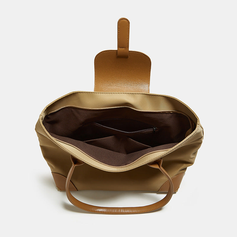 Damen Elegante Handtasche mit strukturiertem Obermaterial und vielseitigem Innenlayout Nord Taschen