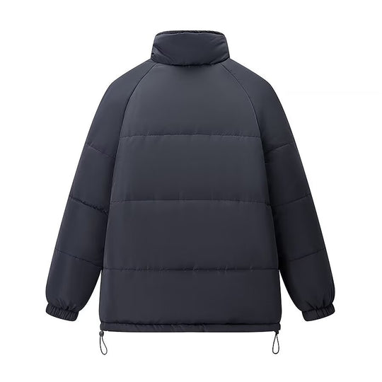 Damen Wattierte Steppjacke mit Stehkragen, Raglanärmeln und verstellbarem Saum Nord Taschen