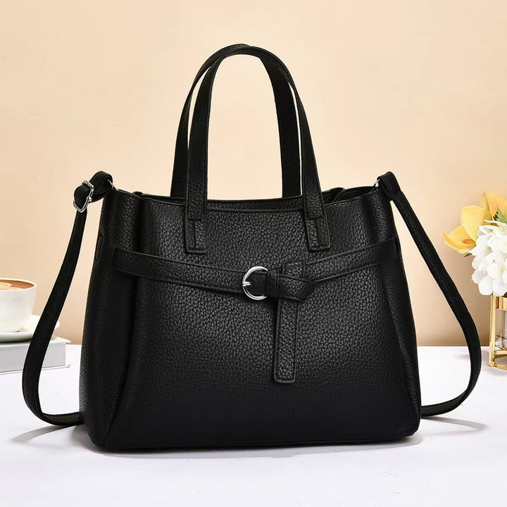 Damen elegante Handtasche mit vielseitigem Tragegurt Nord Taschen