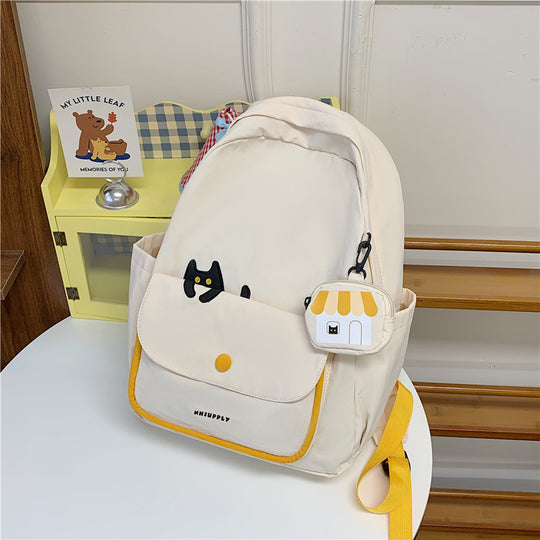 Damen Rucksack mit charmantem Tiermotiv und praktischen Organizerfächern Nord Taschen