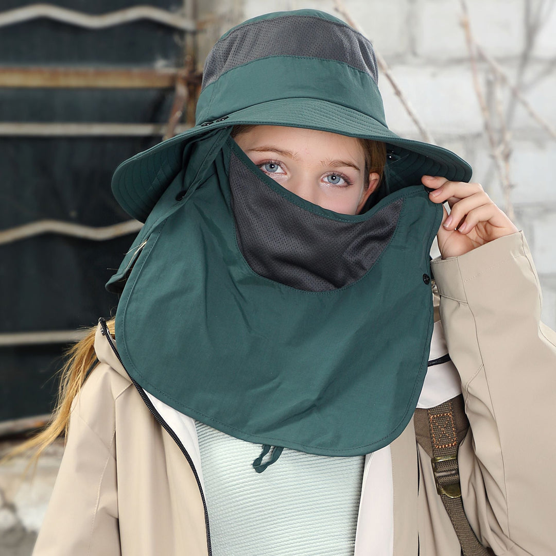 Nord Taschen | Vollabdeckung Gesicht Sonnenschutz Maske im Freien UV Eimer Hut