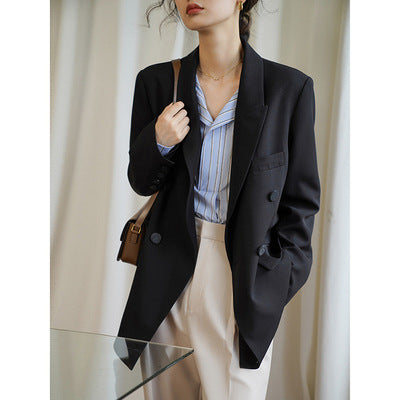 Damen Eleganter doppelter Blazer Nord Taschen