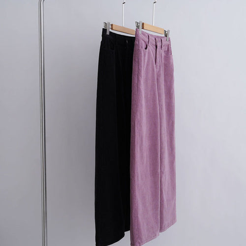 Damen Bequeme und weite Cordhose Nord Taschen