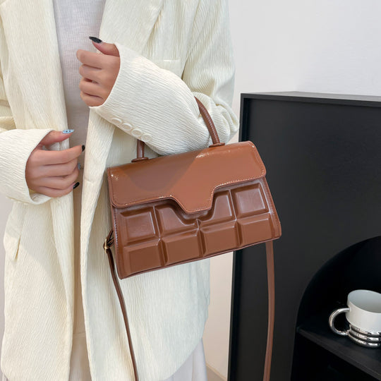 Damen moderne Handtasche mit strukturiertem Design Nord Taschen