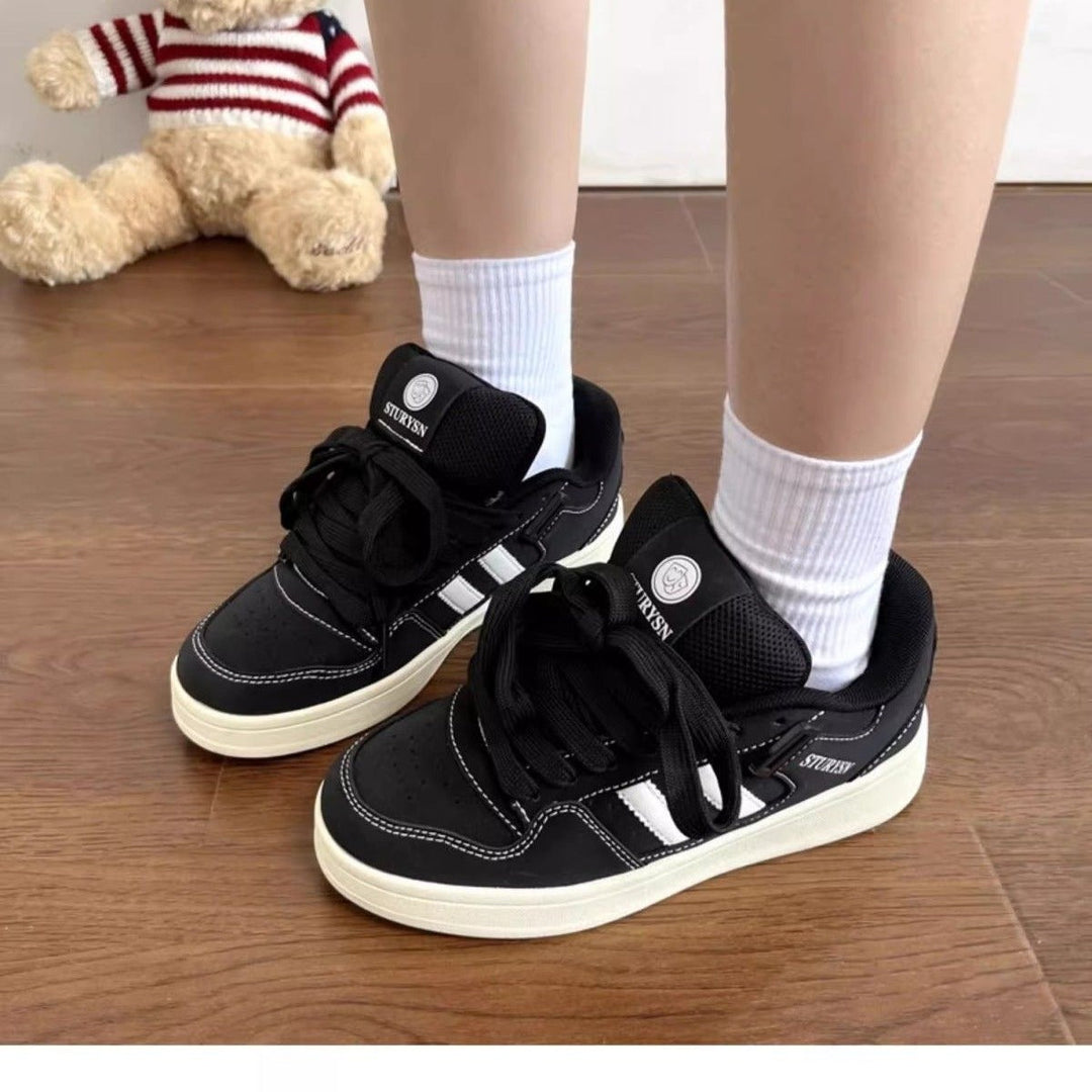 Damen Sportliche Sneakers mit rutschfester Sohle und atmungsaktivem Obermaterial
