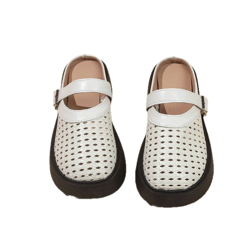 Damen Atmungsaktive Clogs mit verstellbarem Riemen