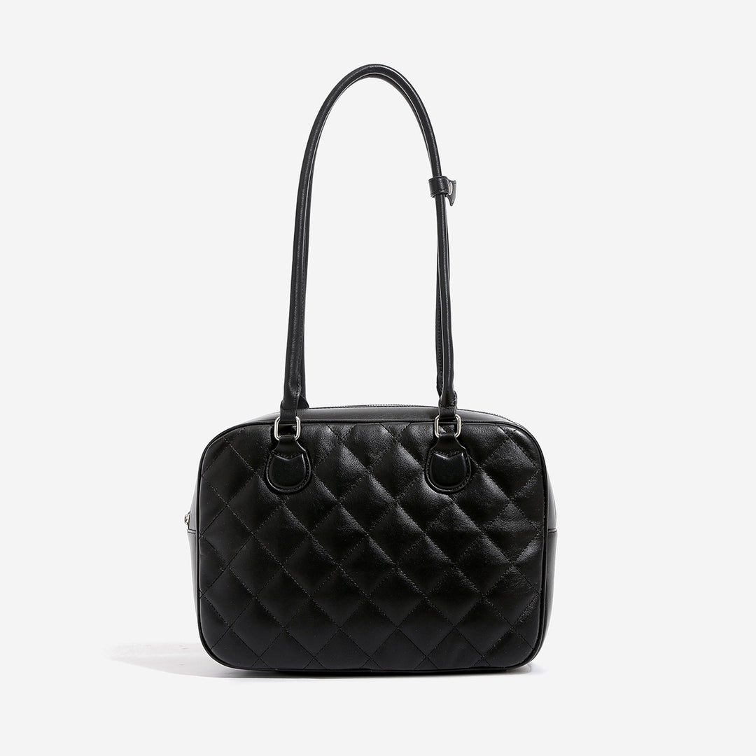 Damen elegante Handtasche mit strukturierter Steppoptik Nord Taschen
