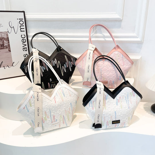 Damen Handtasche mit einzigartigem grafischem Design Nord Taschen