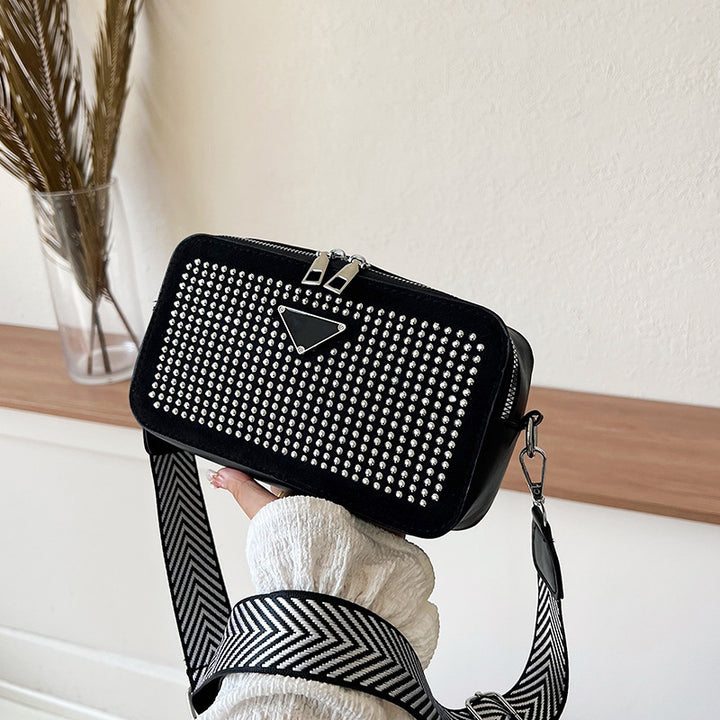 Damen Glamouröse Handtasche mit Strassbesatz Nord Taschen