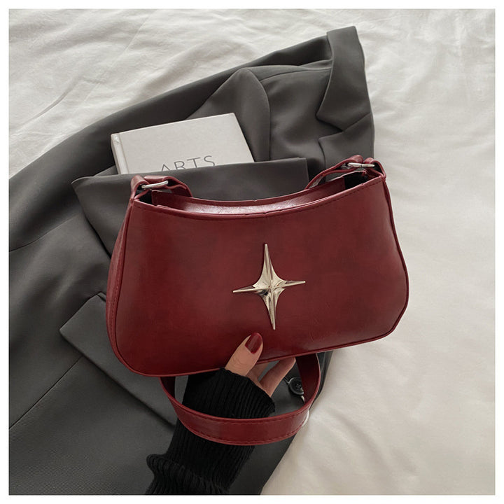 Damen elegante Umhängetasche mit funkelndem Verschluss Nord Taschen