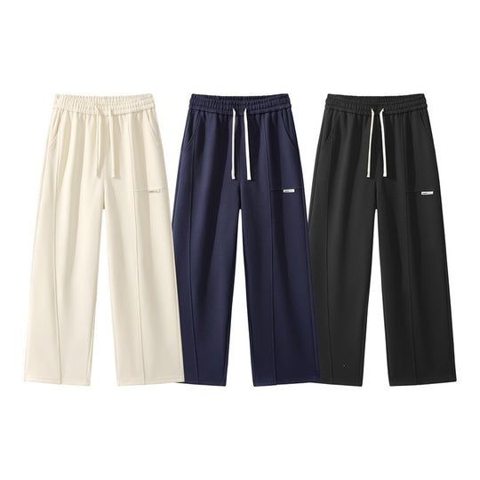 Damen Lounge-Hose mit weitem Bein, elastischem Bund & Seitentaschen Nord Taschen