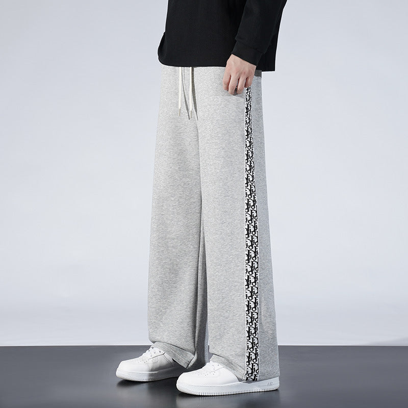 Damen Extraweite Lounge-Sweathose mit seitlichem Logoband und Komfortbund Nord Taschen