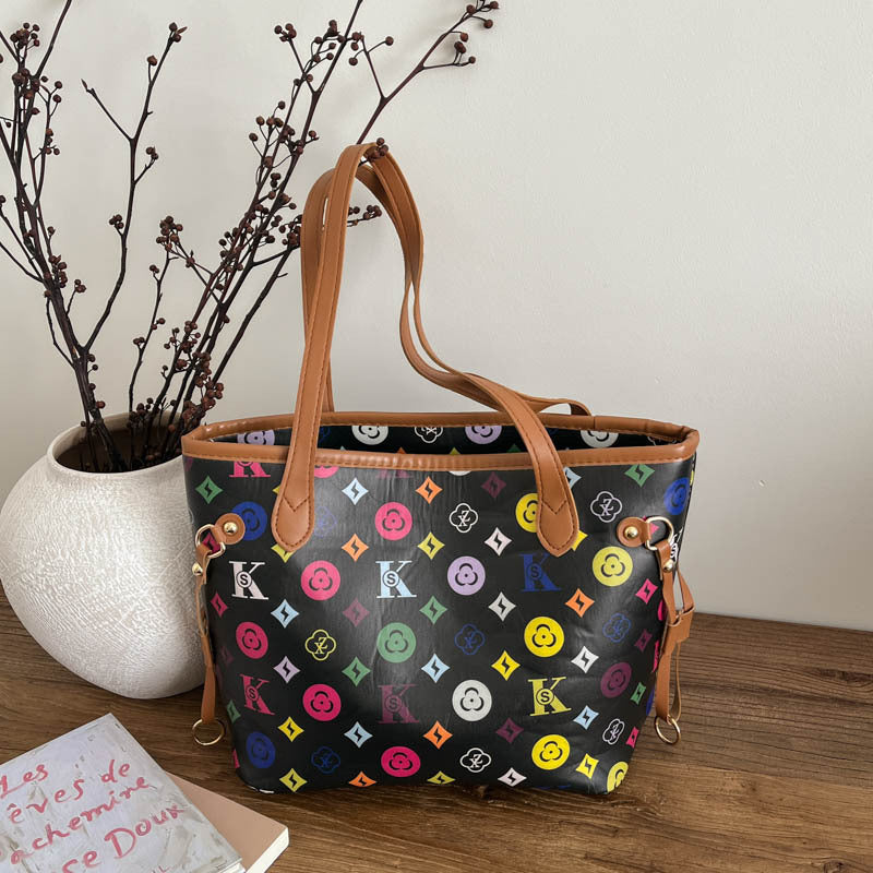 Damen modische Tragetasche mit originellem Muster Nord Taschen