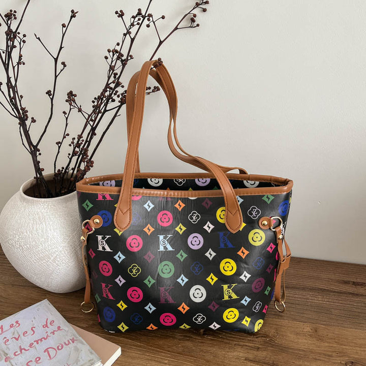 Damen modische Tragetasche mit originellem Muster Nord Taschen