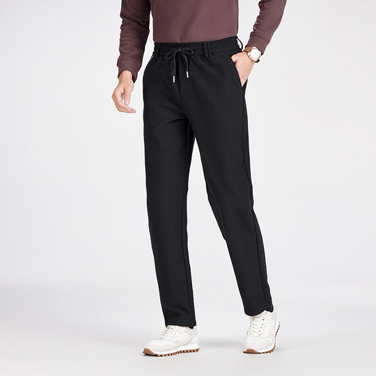 Herren Legere Jogginghose mit geradem Schnitt, elastischem Bund und umgeschlagenem Saum Nord Taschen