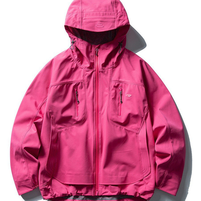 Unisex Technische Softshell-Fieldjacke mit verschweißten Nähten, vier Reißverschlusstaschen und verlängerter Rückenpartie Nord Taschen