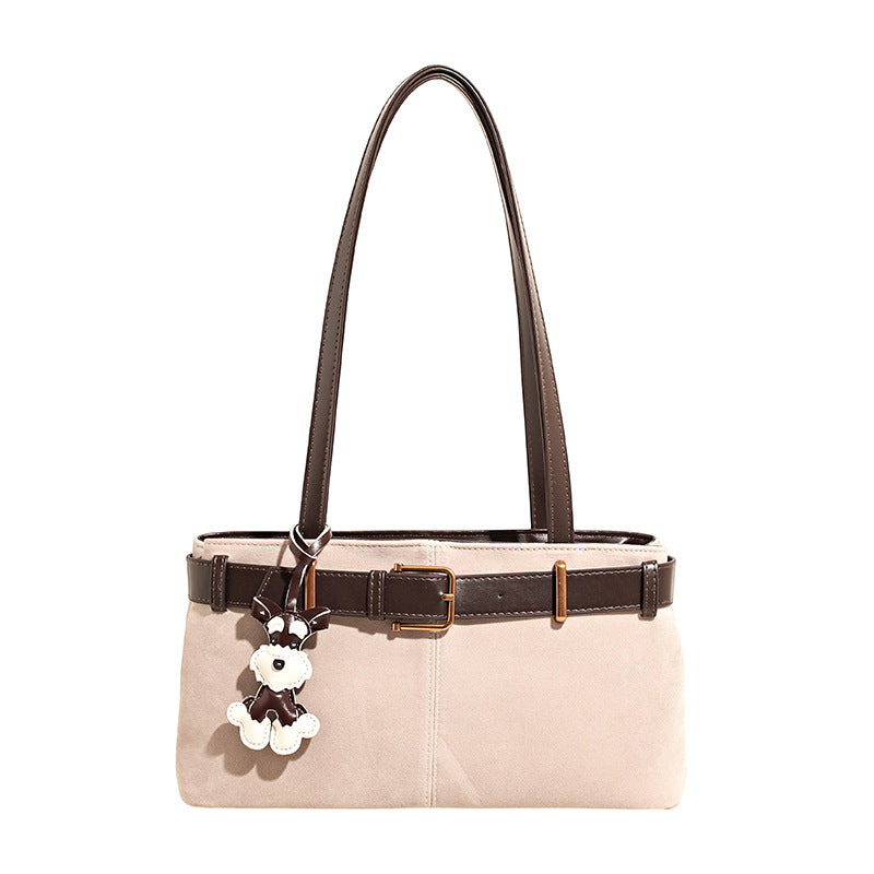 Damen Henkeltasche mit stilvollem Tieranhänger Nord Taschen