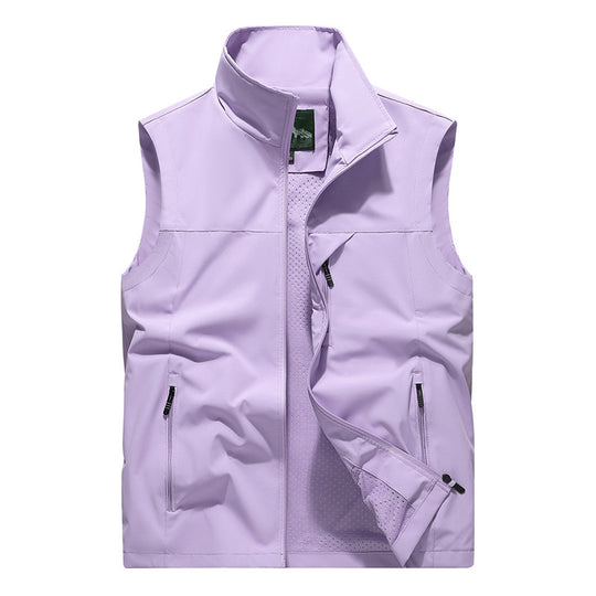 Herren Softshell-Outdoorweste mit winddichter Mikrofaserschale, Mesh-Innenfutter und Reißverschlusstaschen Nord Taschen
