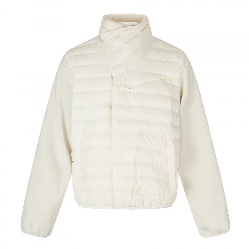 Damen Leichte Hybrid‑Steppjacke mit gesteppter Front und Fleeceärmeln Nord Taschen