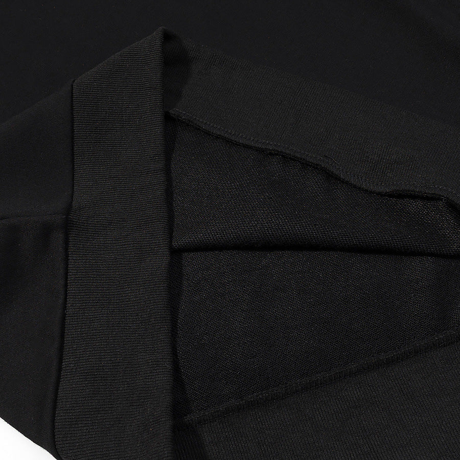 Damen Oversize-Kapuzenpullover mit Nietenbesatz und Rippbündchen Nord Taschen
