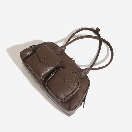 Damen Handtasche mit mehreren Außentaschen und hochwertiger Verarbeitung Nord Taschen