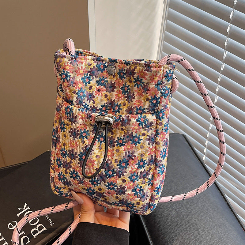 Damen Crossbody-Tasche mit einzigartigem floralem Design Nord Taschen