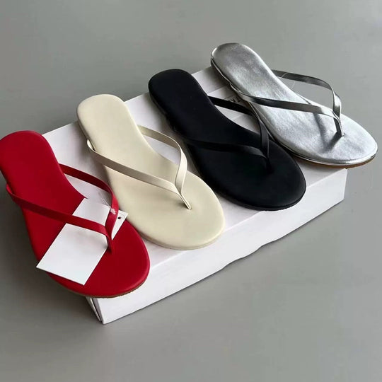 Damen Zehentrenner Sandalen mit ergonomischem Fußbett und flexibler Sohle